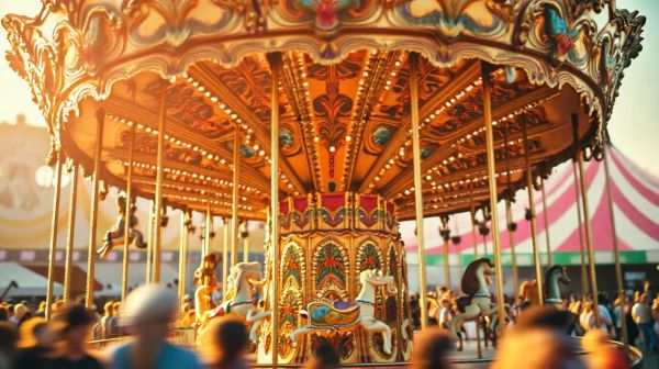 Transformez vos événements avec la location de carrousels